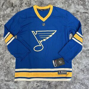 St Louis Blues Fanatics Youth  L/XL Jersey Blue New with tags NHL